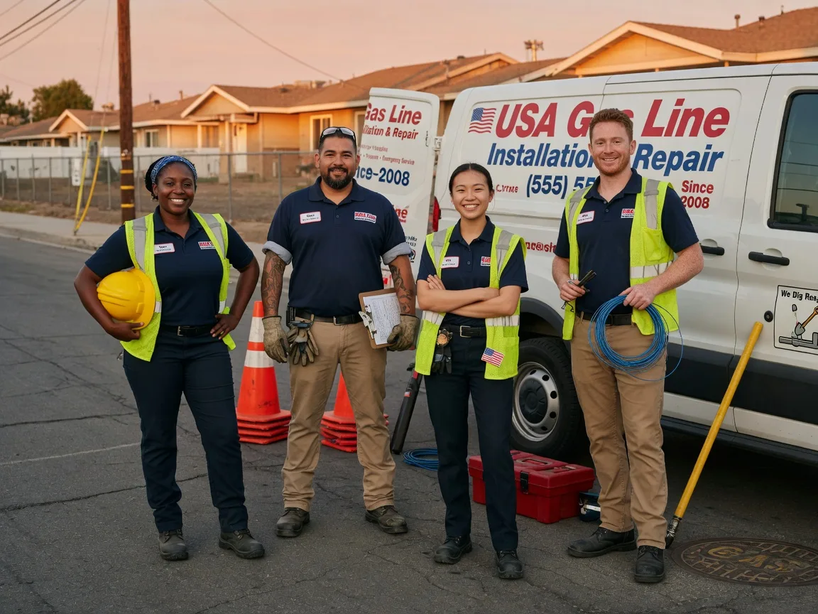 Gas Line Installation company in Wounded Knee, SD
